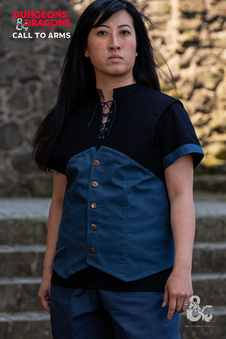 Dungeons & Dragons Rogue Hooded Vest - Image 2