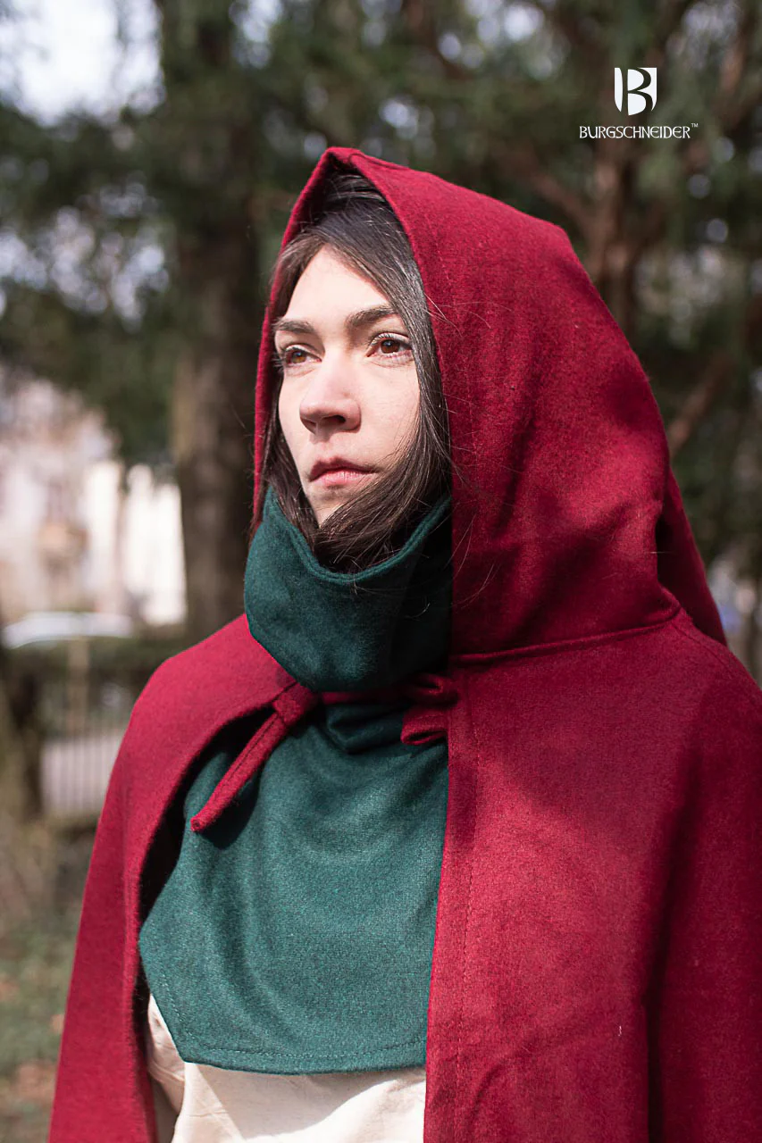 Wool Hooded Cloak Hibernus - Image 20