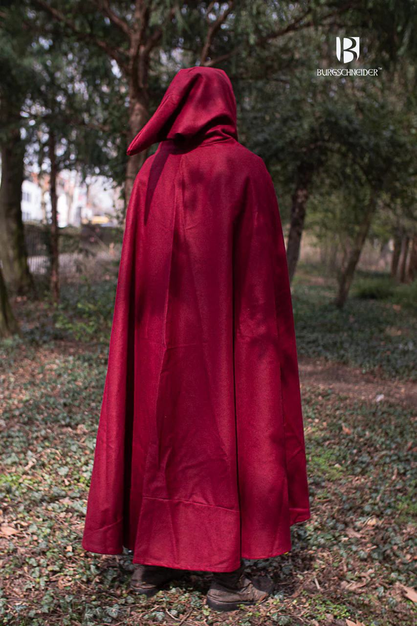 Wool Hooded Cloak Hibernus - Image 22