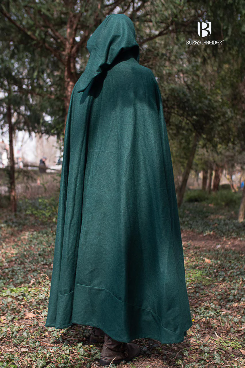 Wool Hooded Cloak Hibernus - Image 30