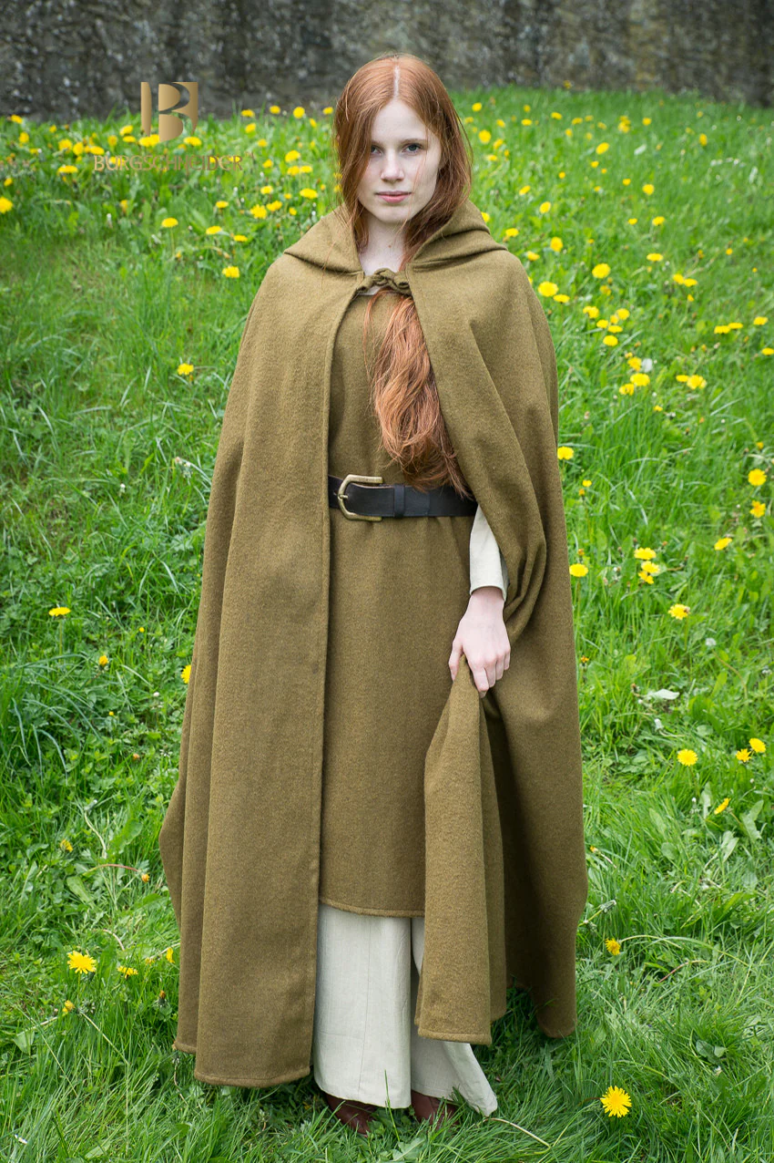Wool Hooded Cloak Hibernus - Image 8