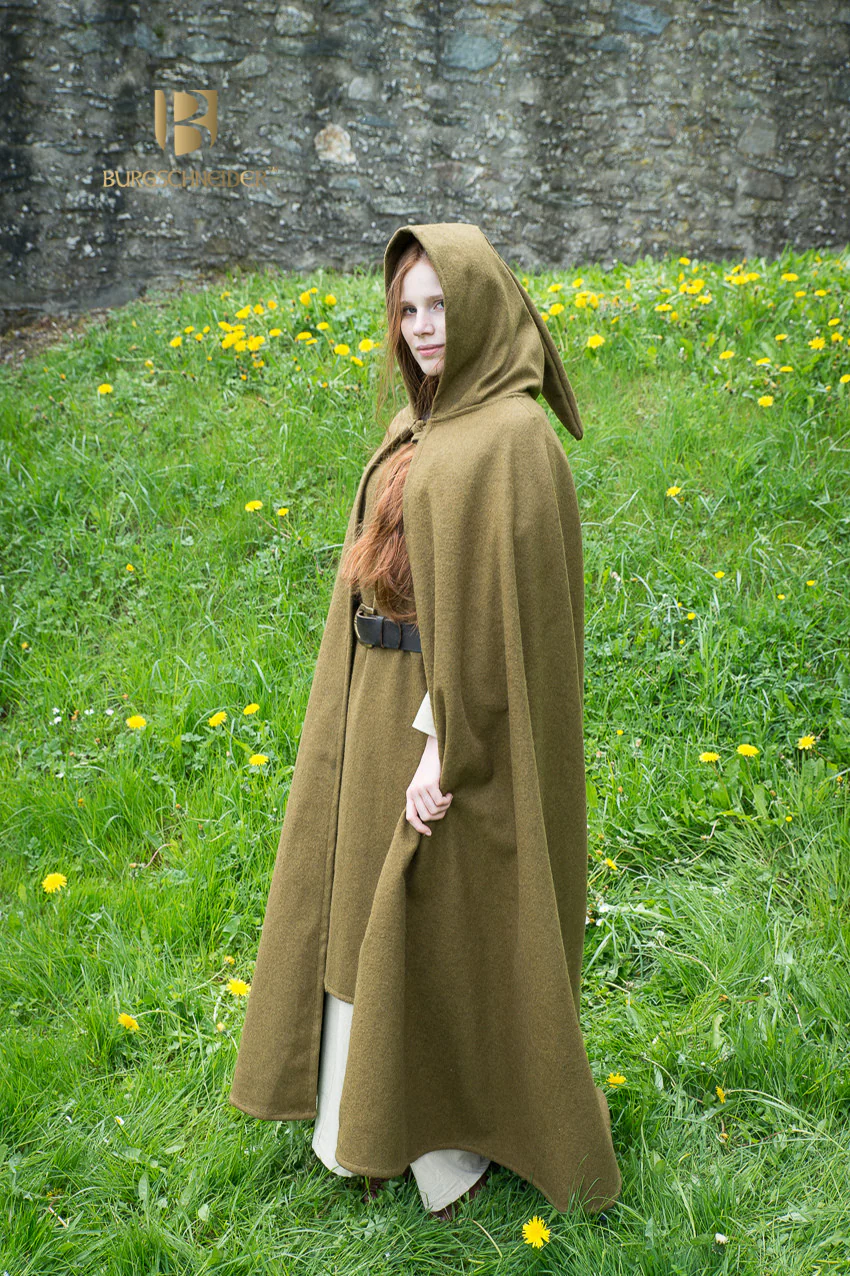 Wool Hooded Cloak Hibernus - Image 9