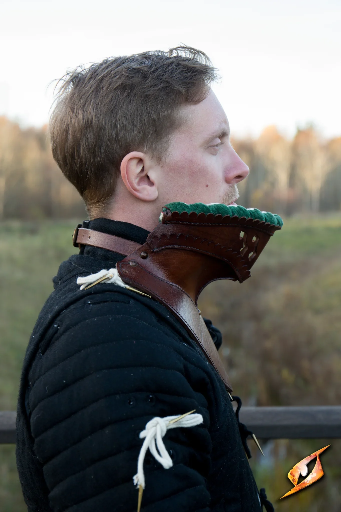 Noble Leather Bevor - Image 8