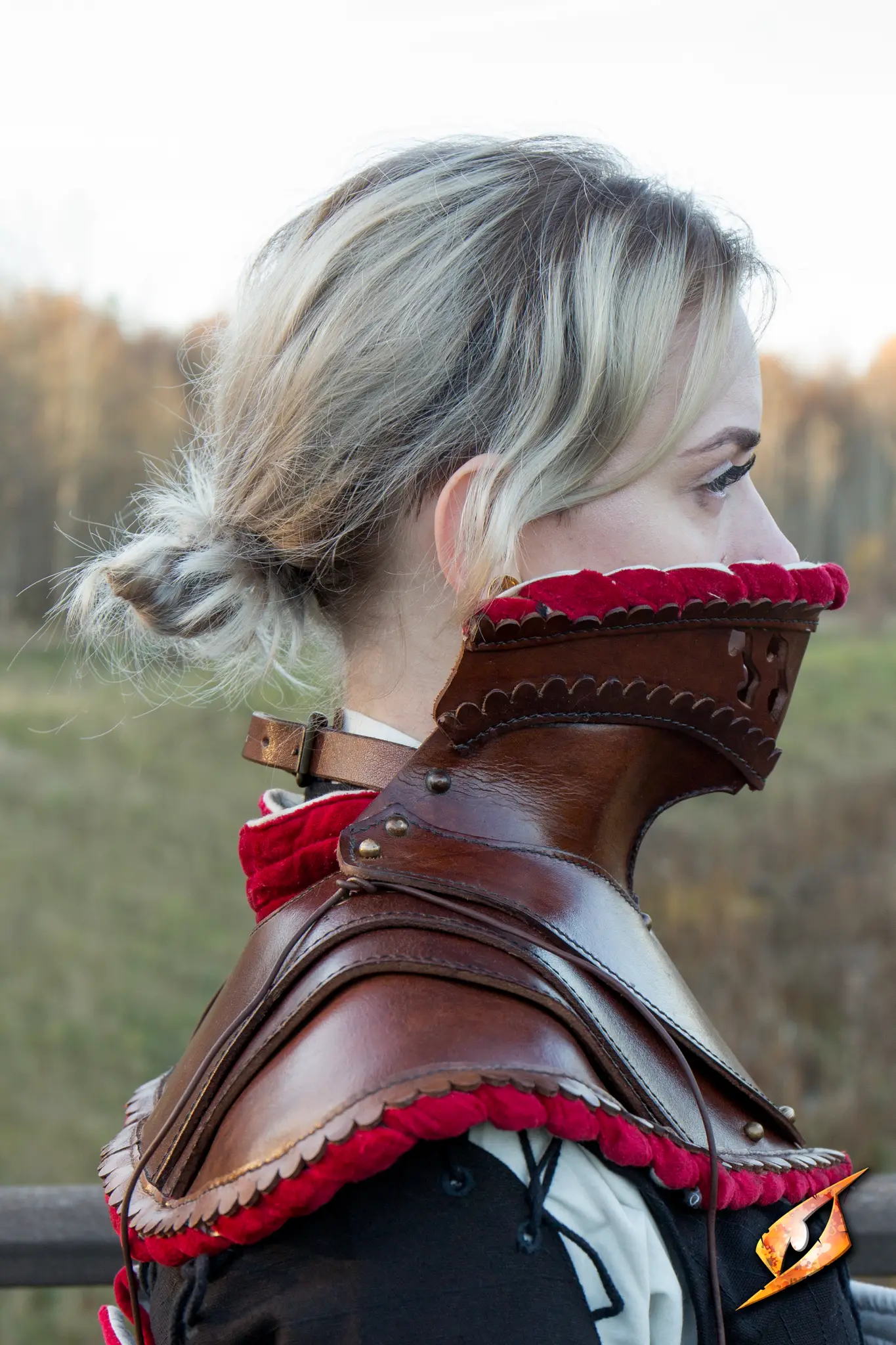 Noble Leather Gorget - Image 4