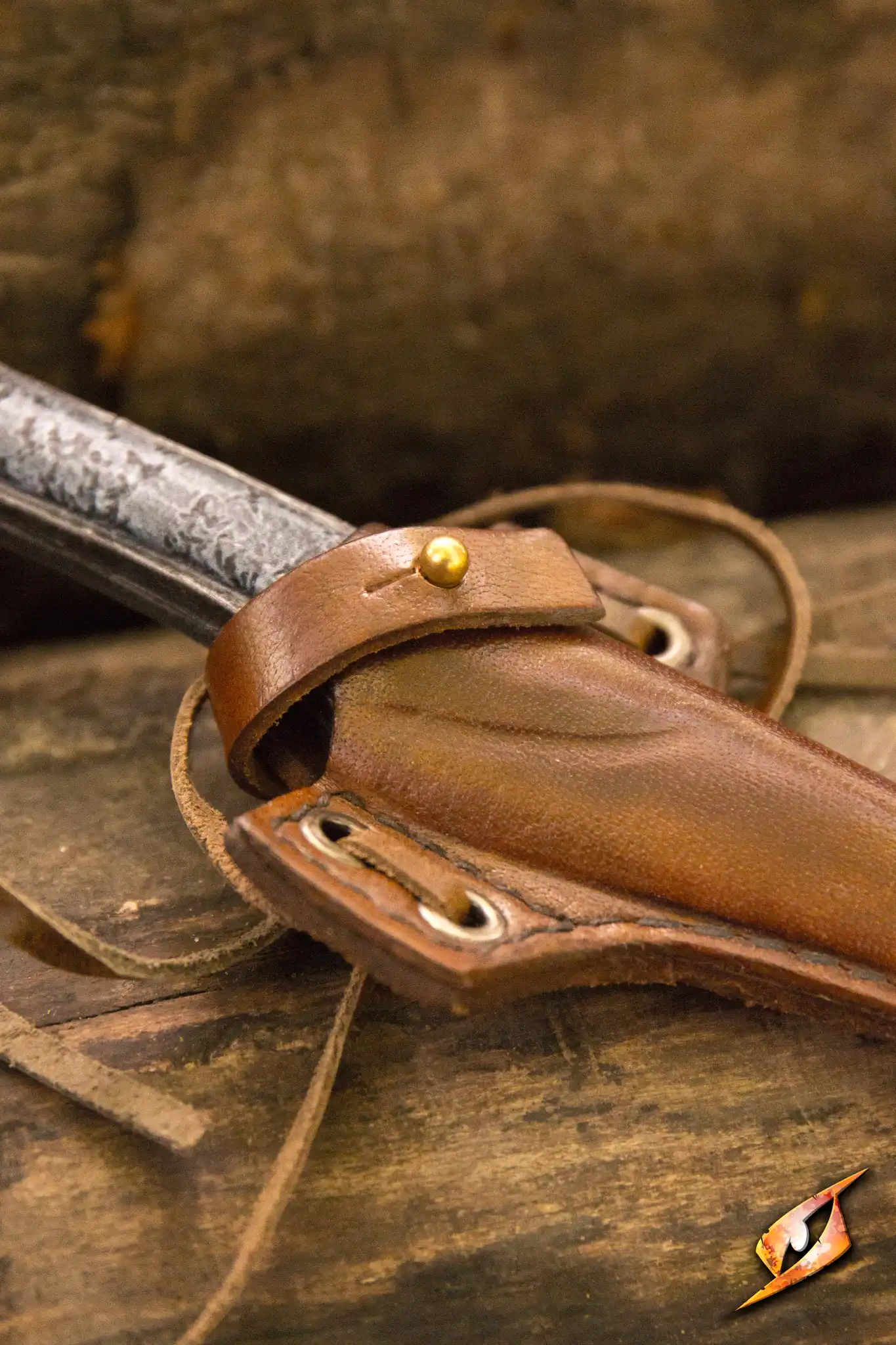 Cutthroat Knife & Holder - Image 5