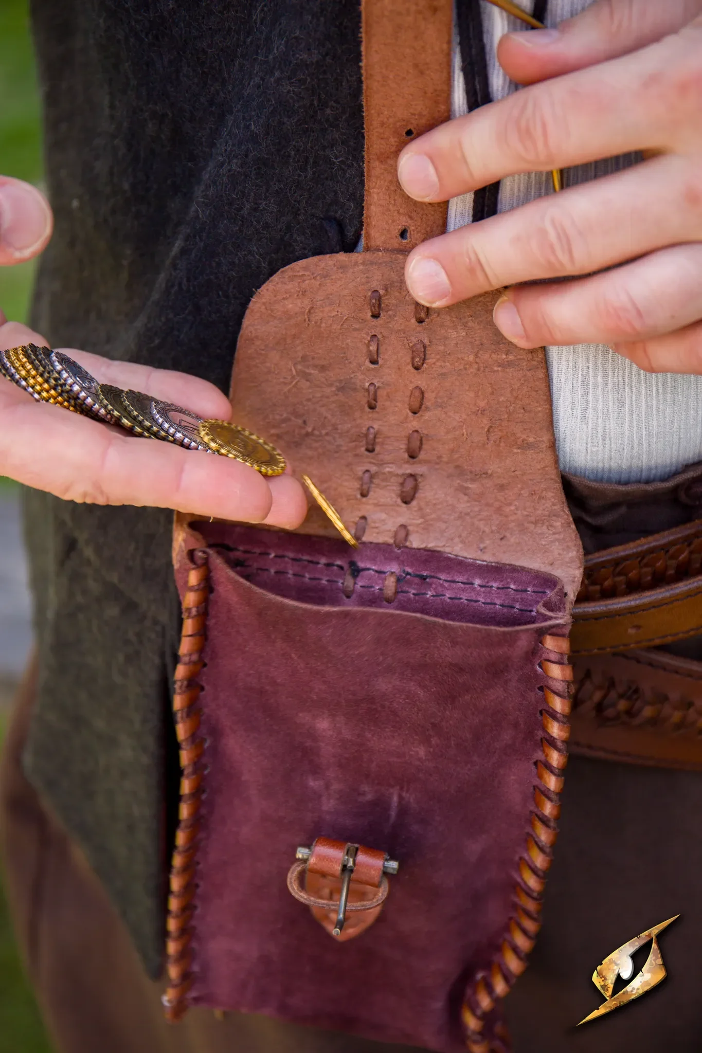 Merchant Suede Bag - Image 11