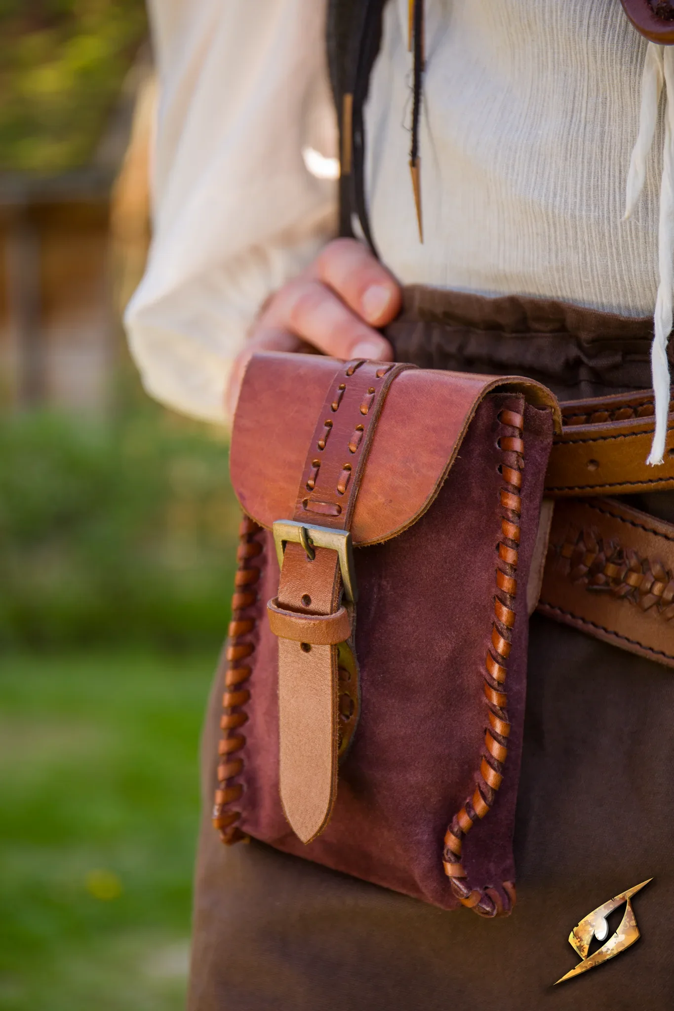 Merchant Suede Bag - Image 13