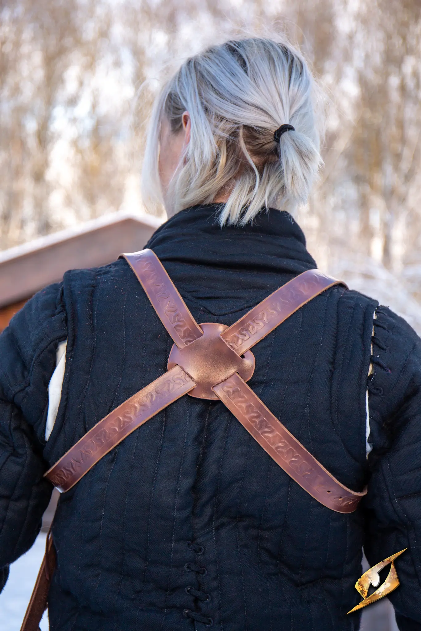 Wand Shoulder Holster - Faux Leather - Image 10
