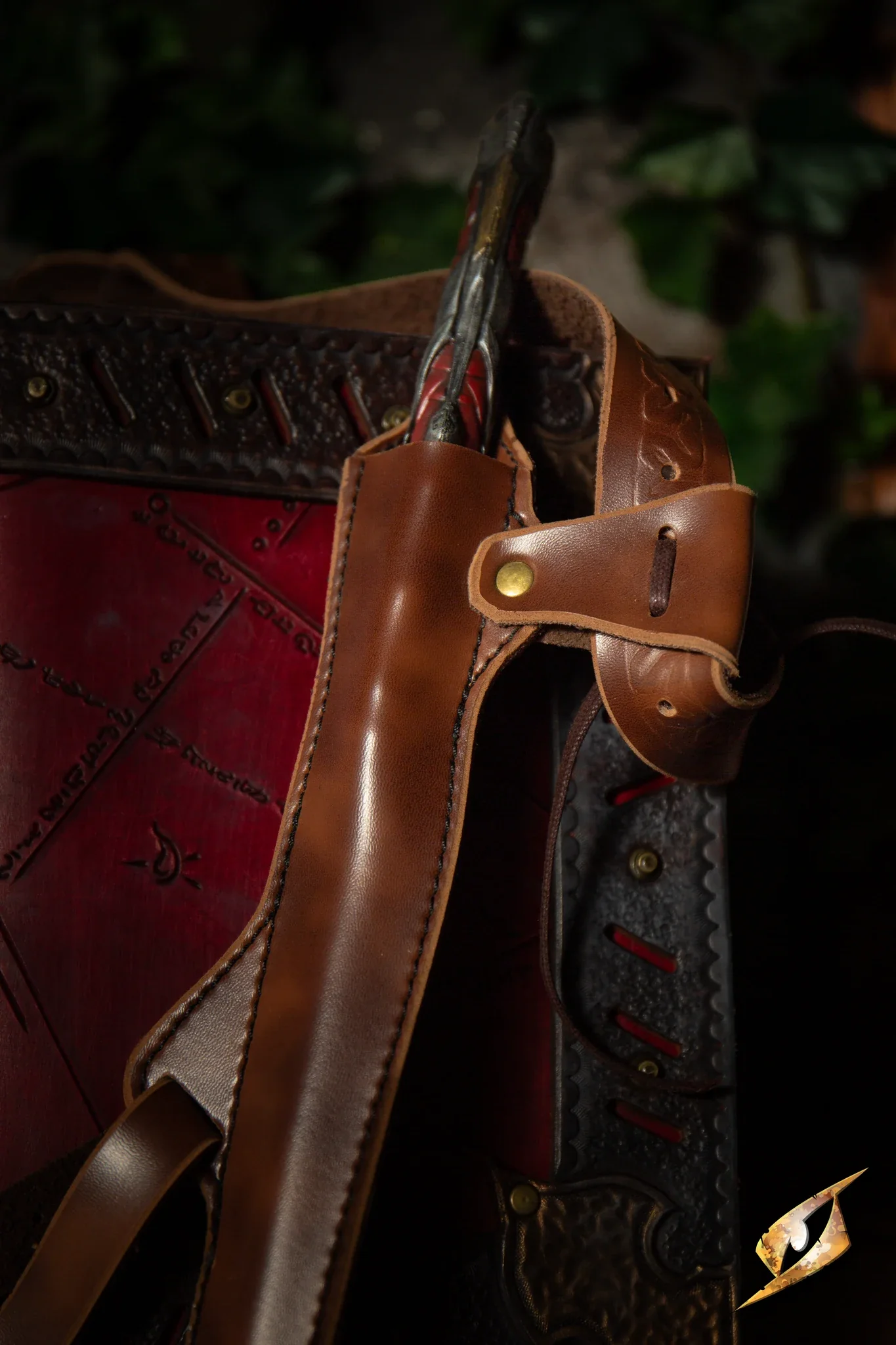 Wand Shoulder Holster - Faux Leather - Image 12