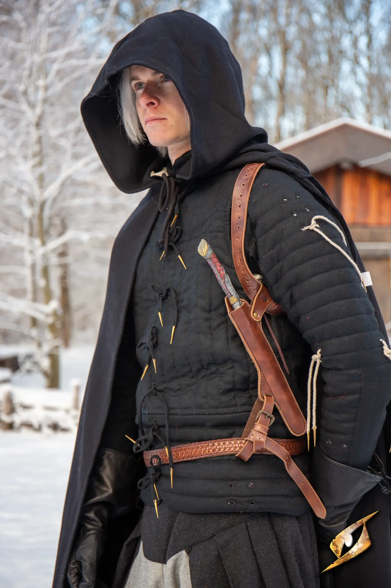 Wand Shoulder Holster - Faux Leather - Image 14