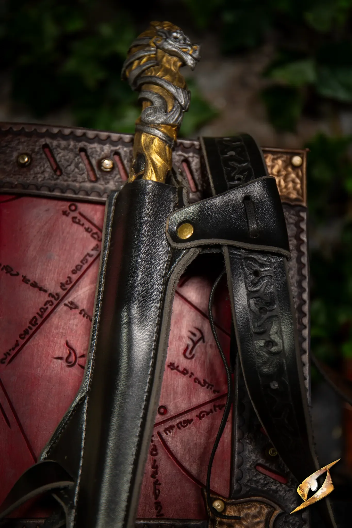 Wand Shoulder Holster - Faux Leather - Image 7