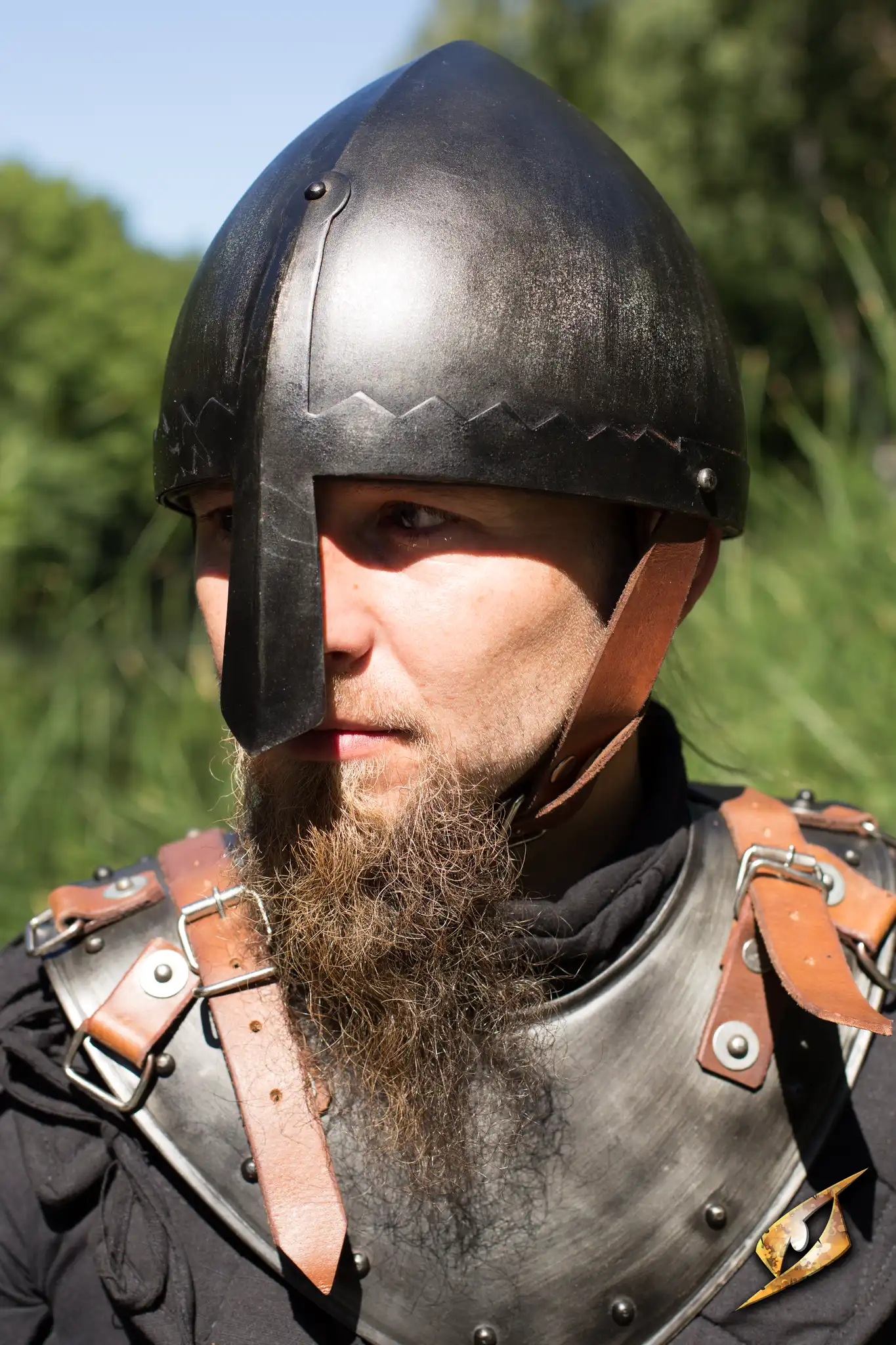Norman Nasal Helmet - Image 2