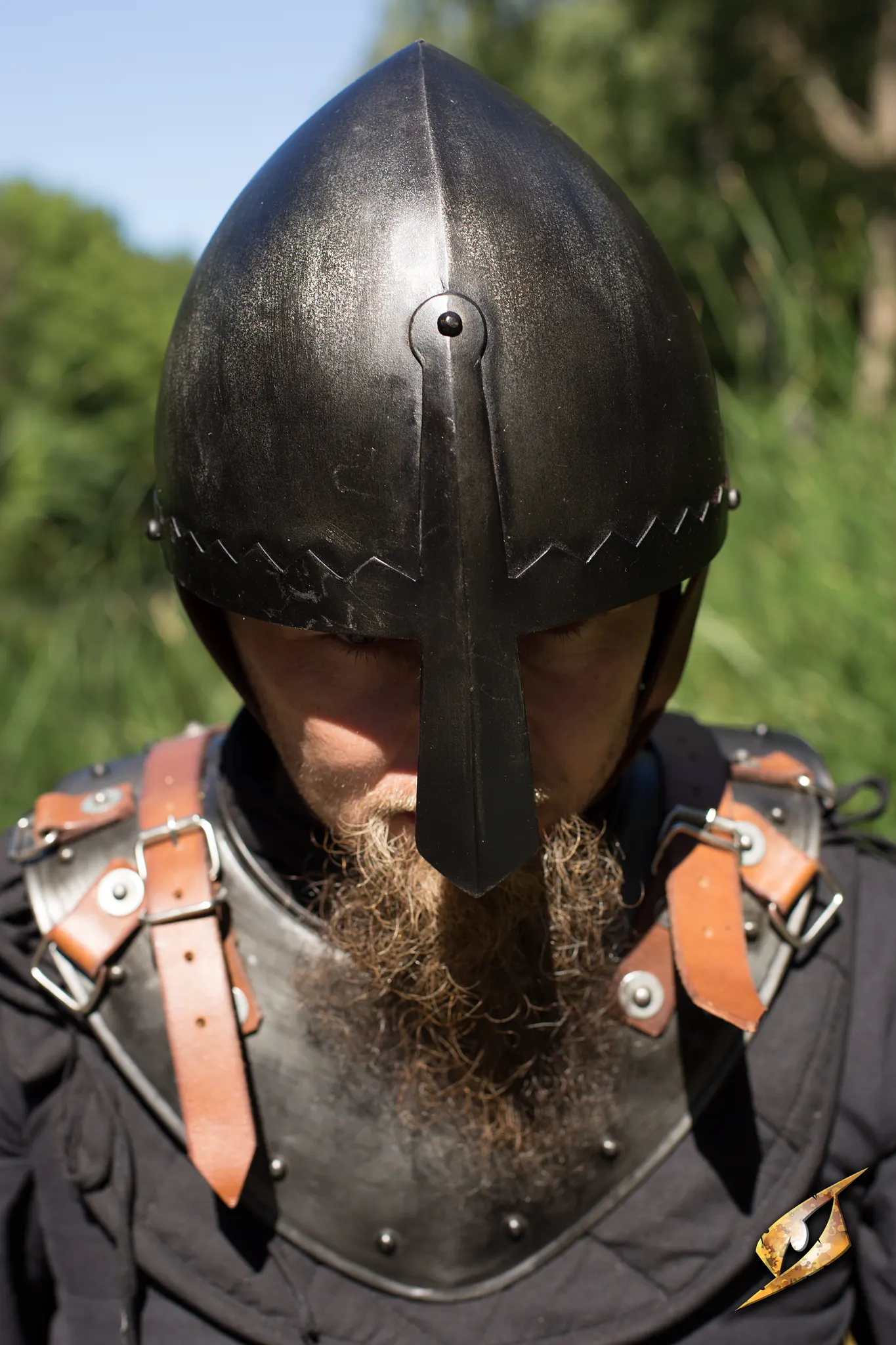 Norman Nasal Helmet - Image 3