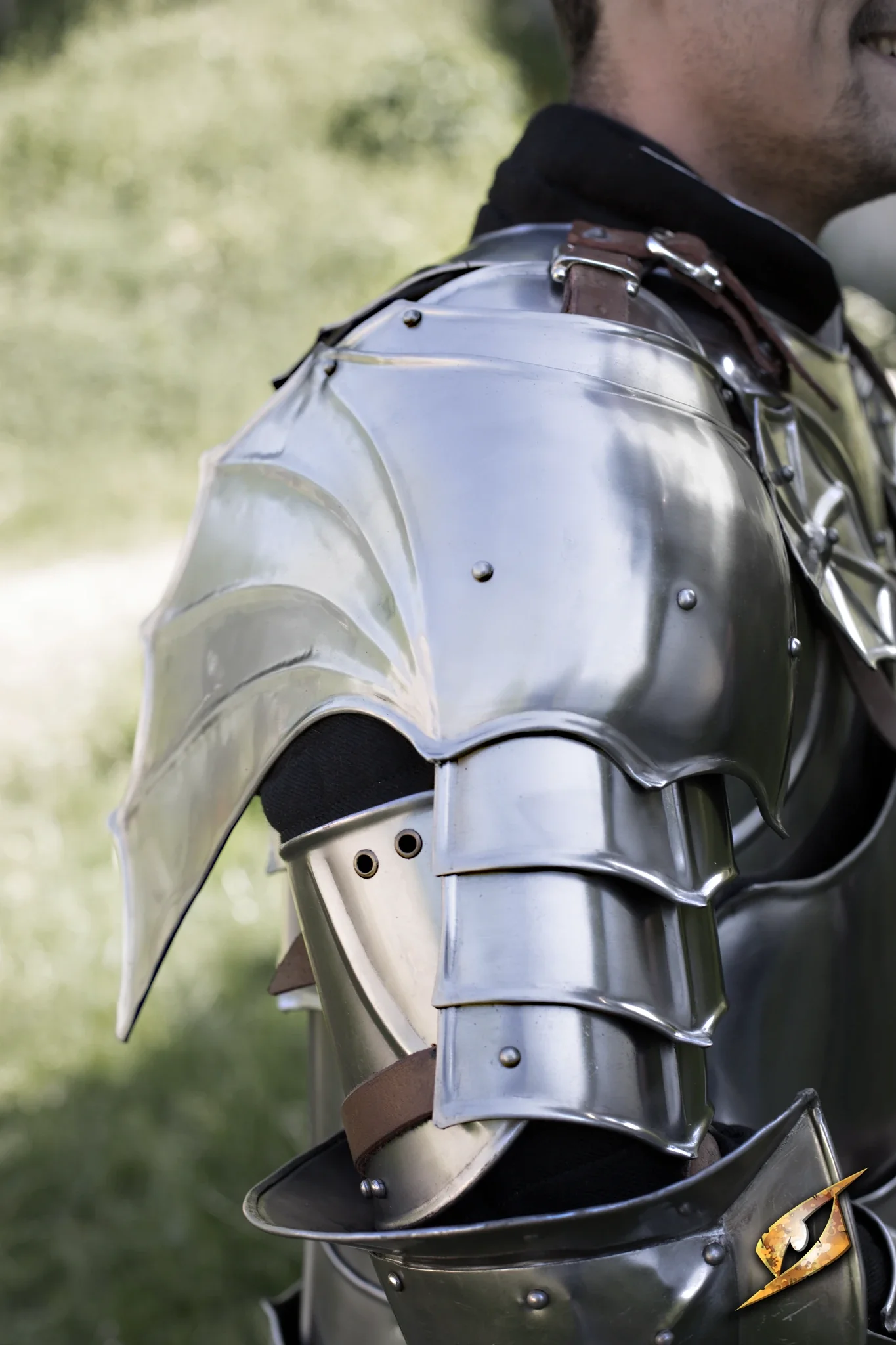 Gothic Gorget & Shoulders - Image 3