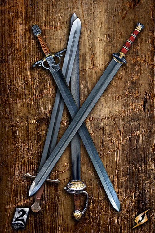 2Q - Long Swords - Hybrid - 90-120 cm