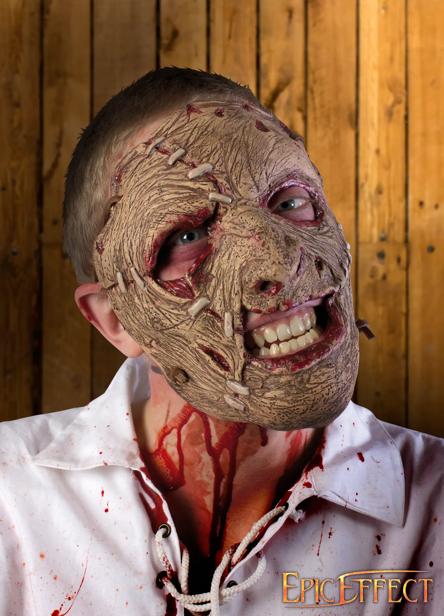 Stiched Trophy Mask - Light S - One-Size - Image 3