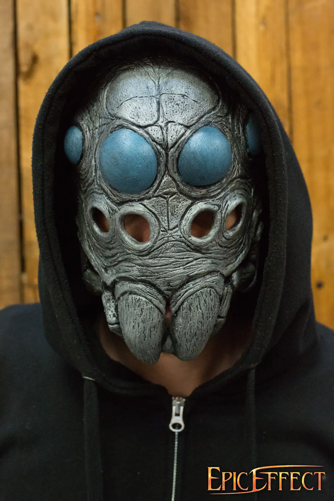 Spider Trophy Mask - Steel/Bl - One-Size - Image 3