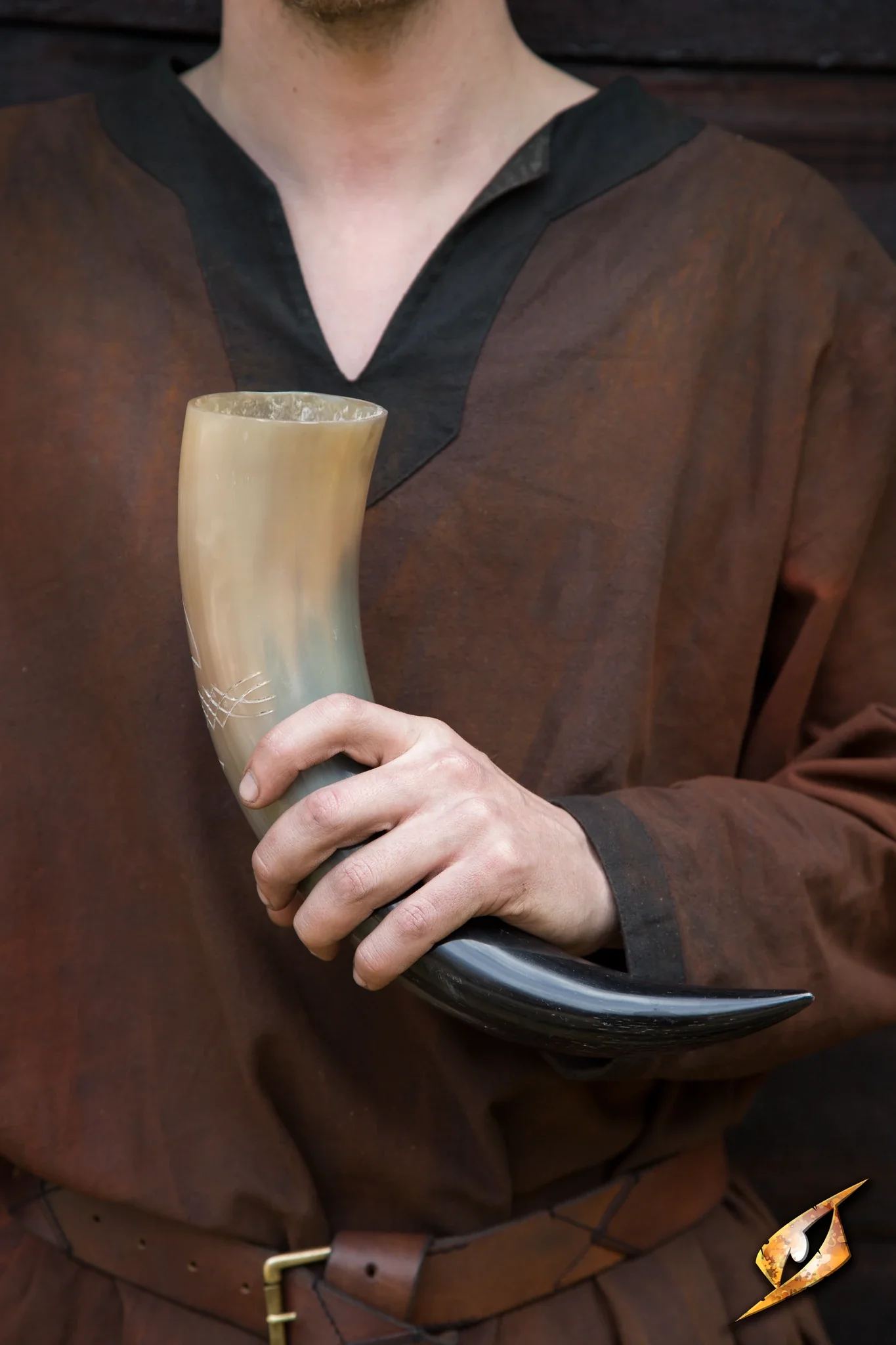 Druid drinking horn 0,5 L with Stand - Image 6