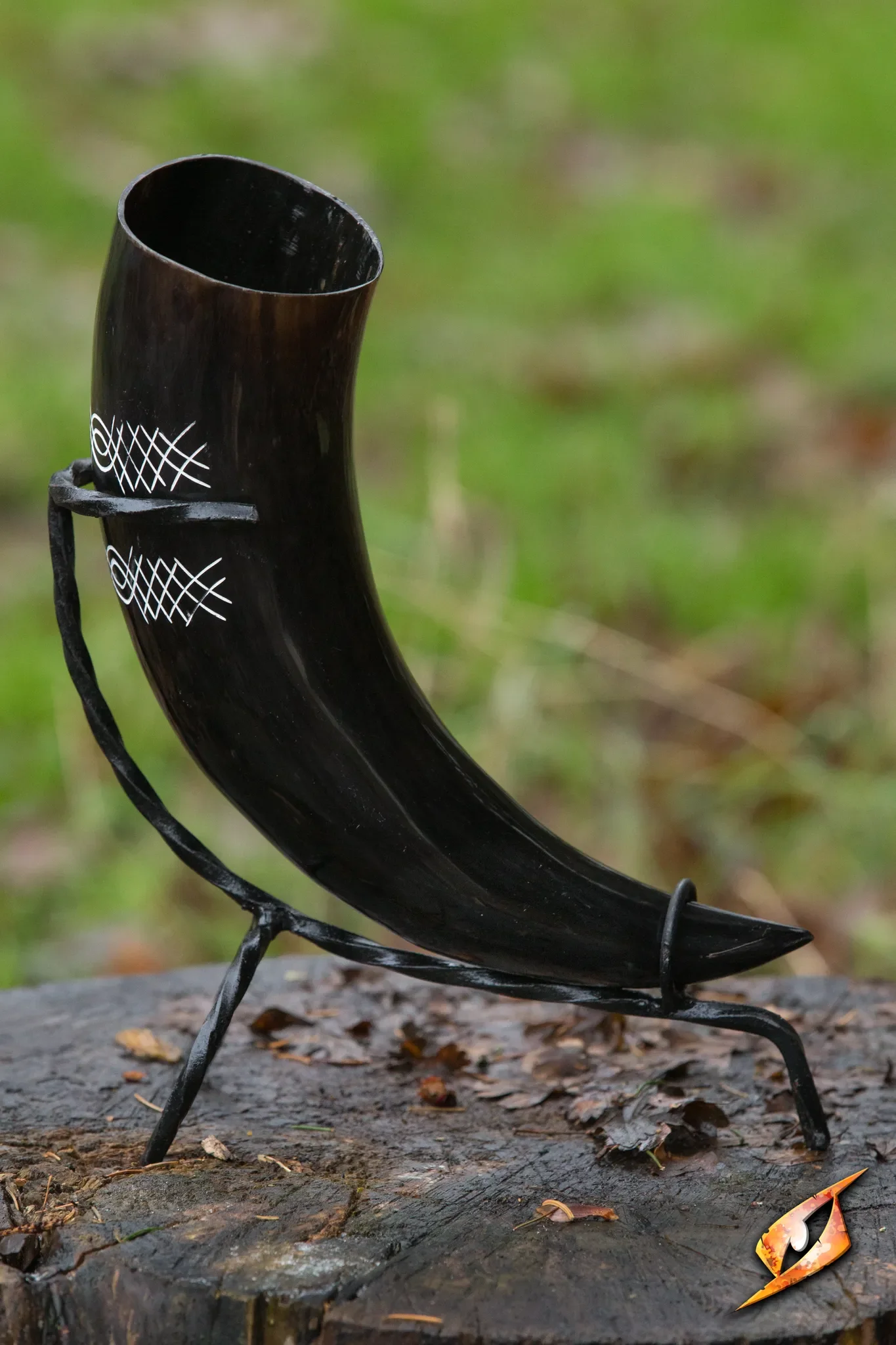 Chieftain drinking horn 0,5 L with Stand - Image 2