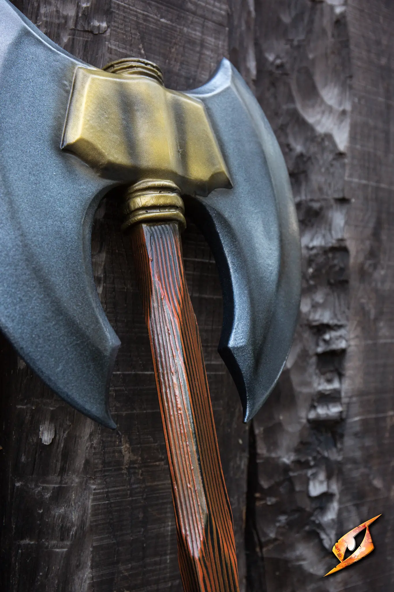 Doubleheaded Battle Axe - 85 cm - Image 4