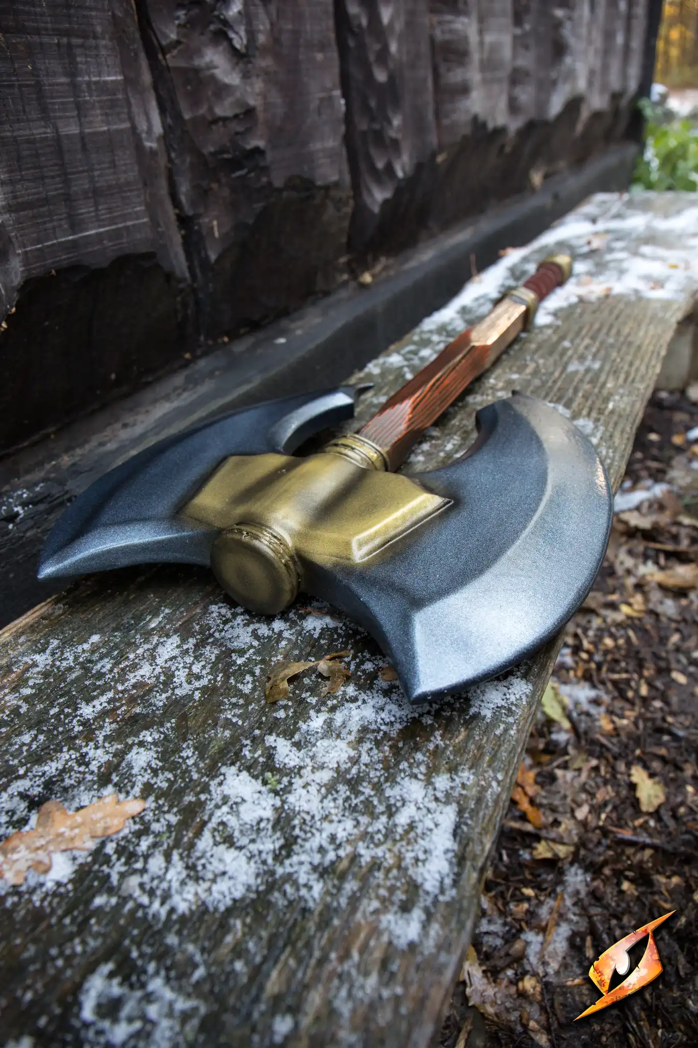 Doubleheaded Battle Axe - 85 cm - Image 5