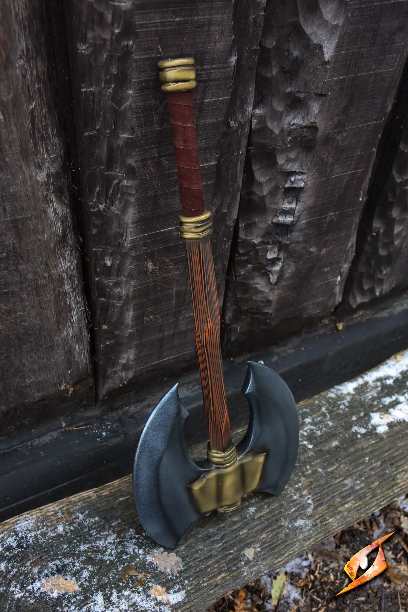 Doubleheaded Battle Axe - 85 cm - Image 6