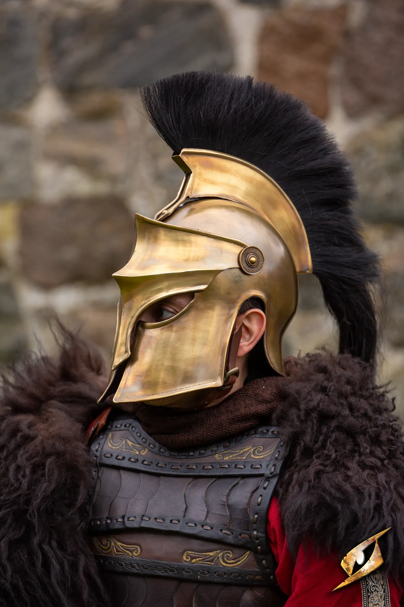 Corinthian Helmet w/Plume - Image 17