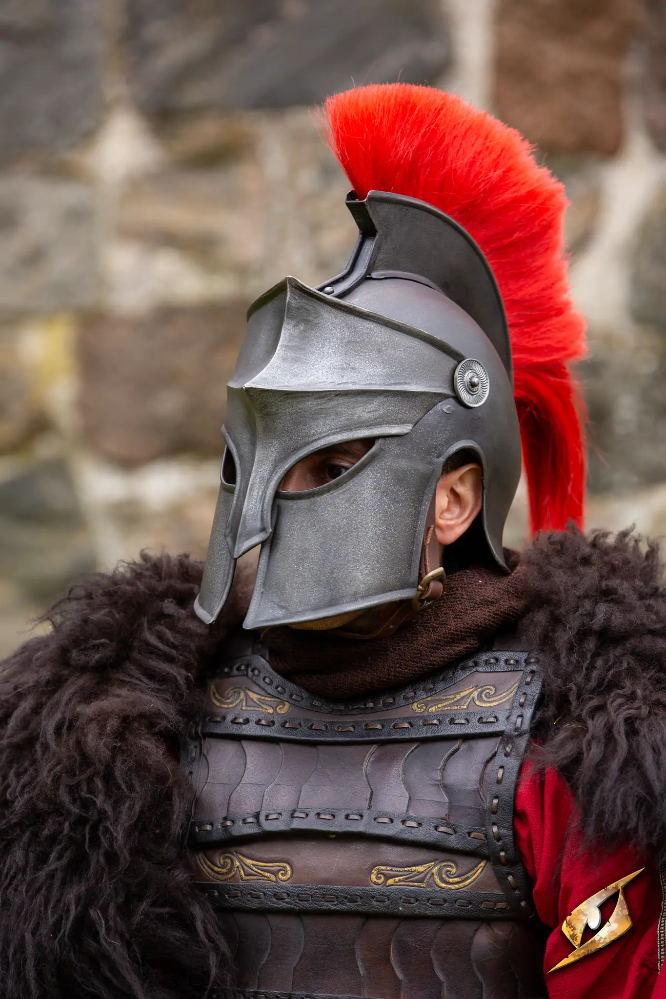 Corinthian Helmet w/Plume - Image 18