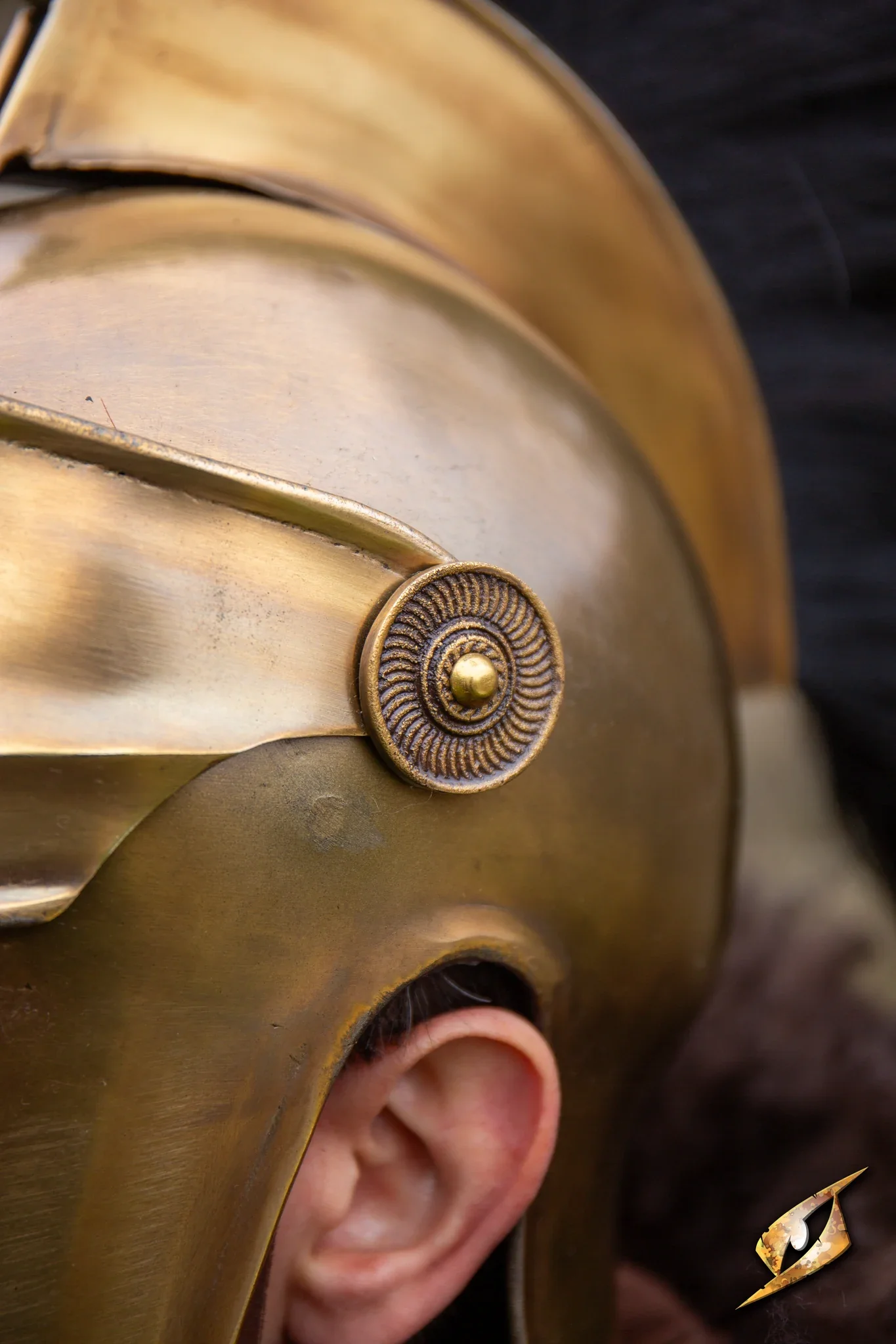 Corinthian Helmet w/Plume - Image 6