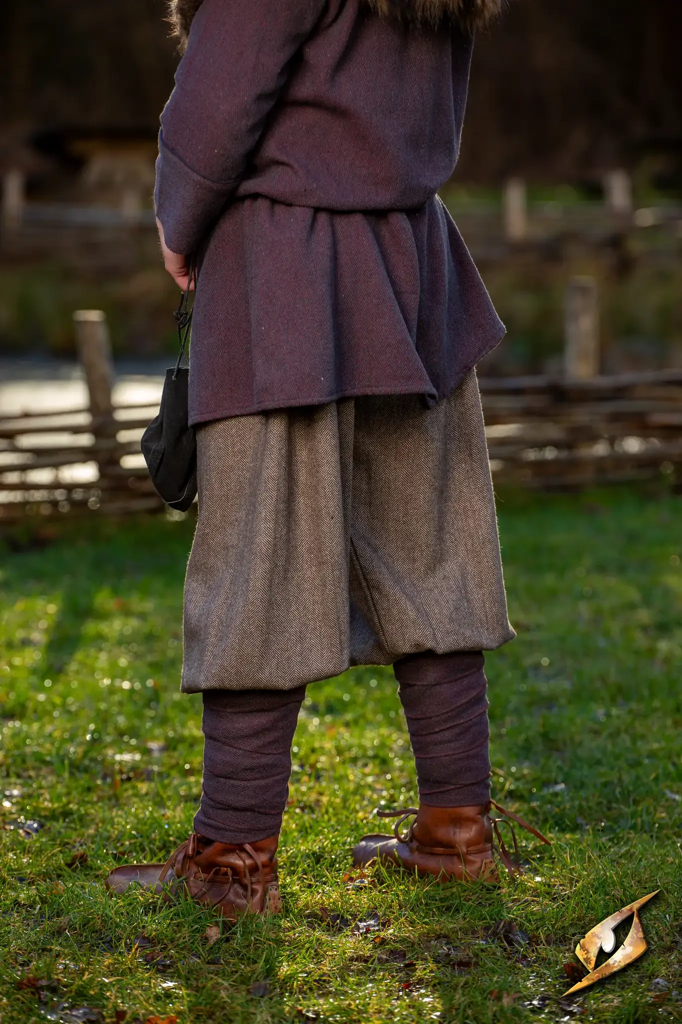 Pants Ull Rus - Wool Herringbone - Image 18
