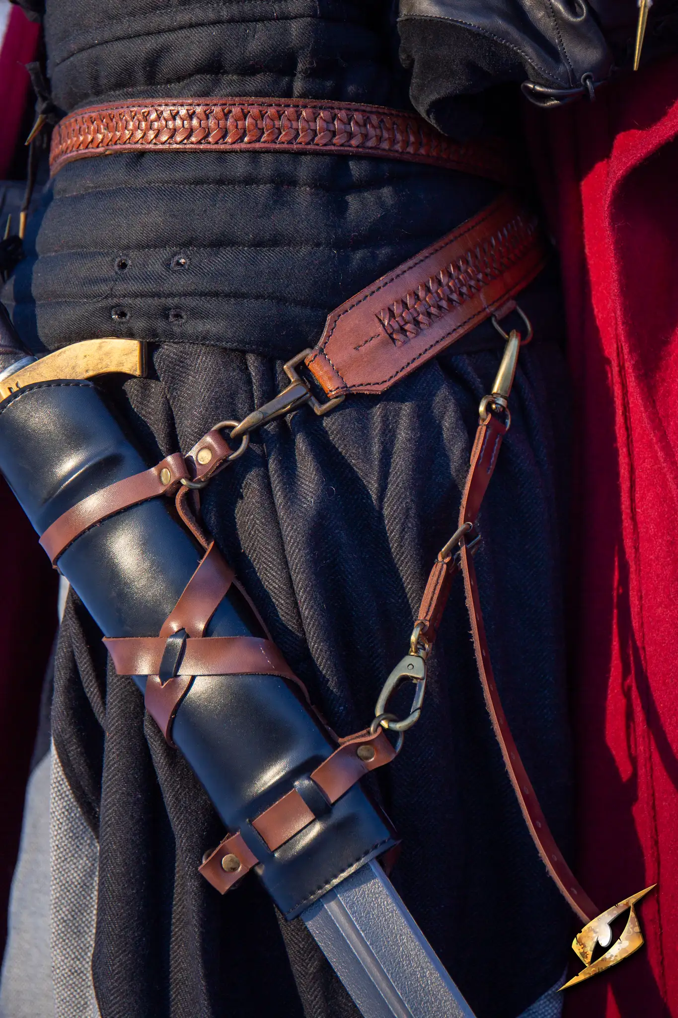 Sword Belt Hanger - Faux Leather - Image 9