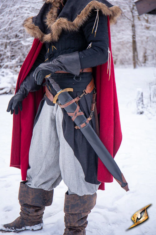 Sword Belt Scabbard - Faux Leather - Image 4