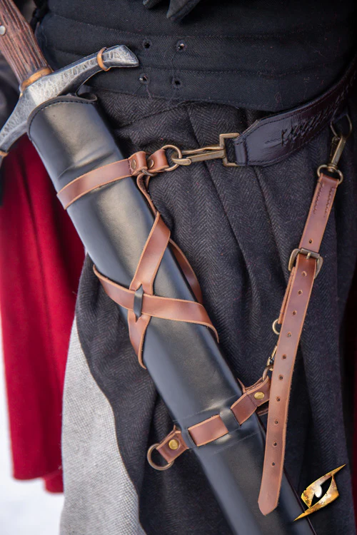 Sword Belt Scabbard - Faux Leather - Image 6