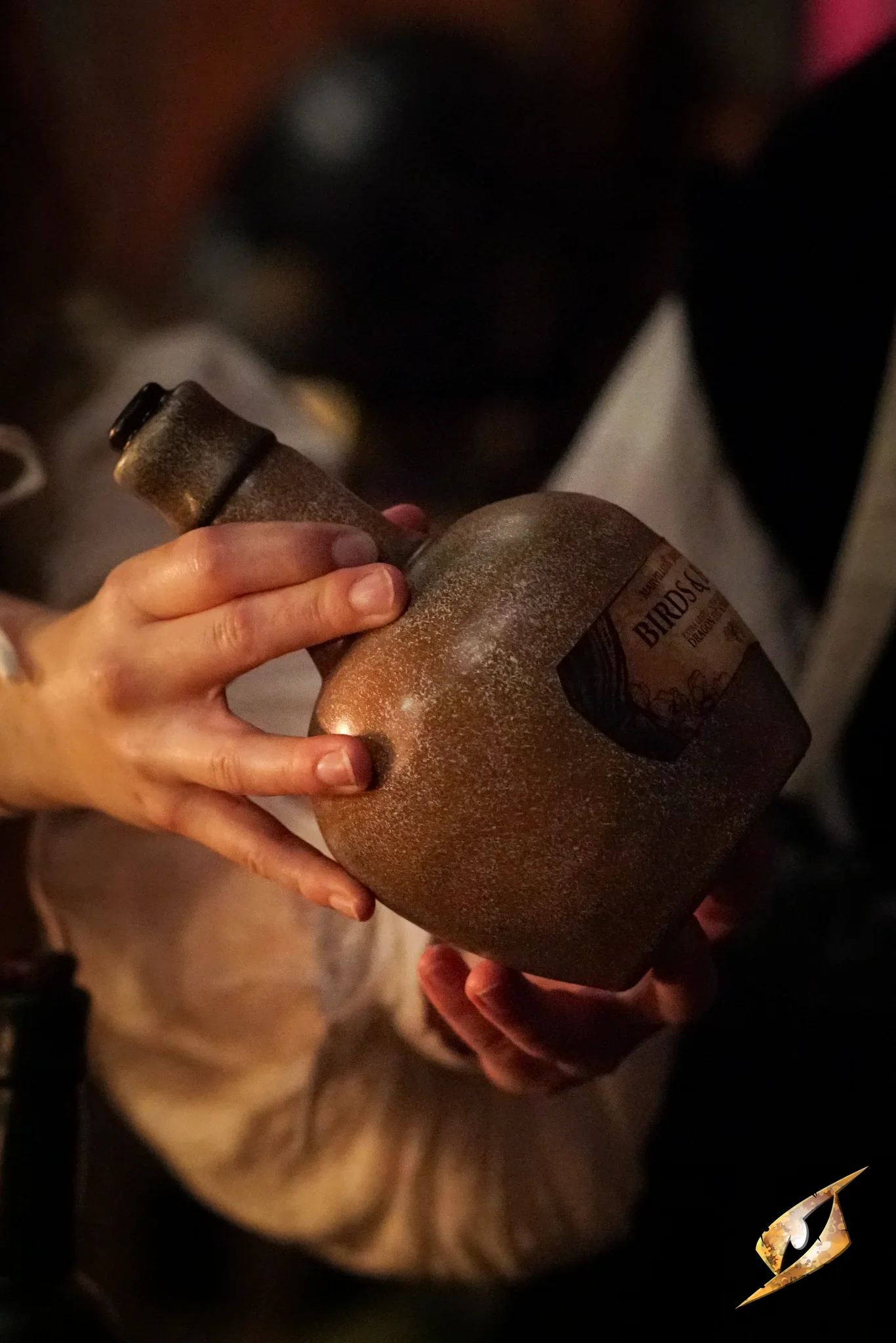 Mead Bottle – “Birds & Bees” - Image 3