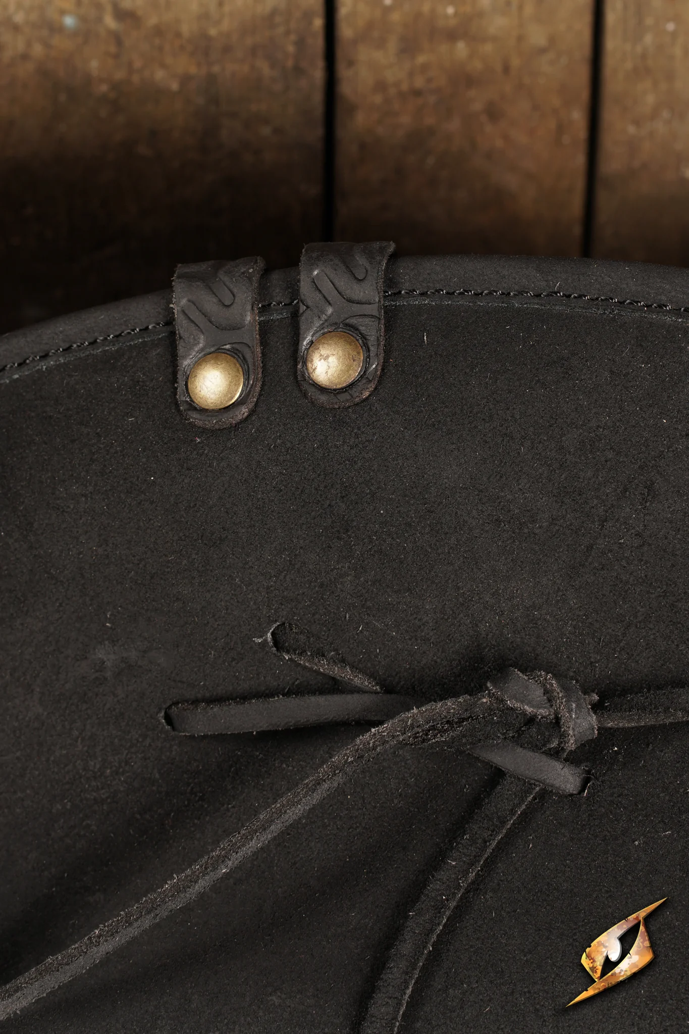 Simple Leather Pirate Tricorn Hat - Image 10