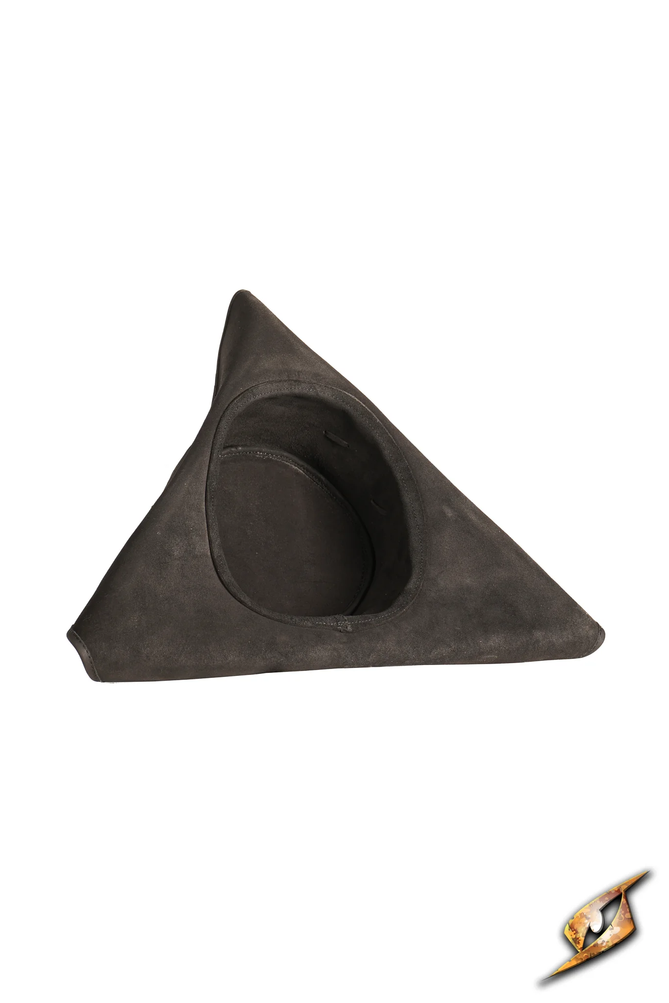 Simple Leather Pirate Tricorn Hat - Image 11