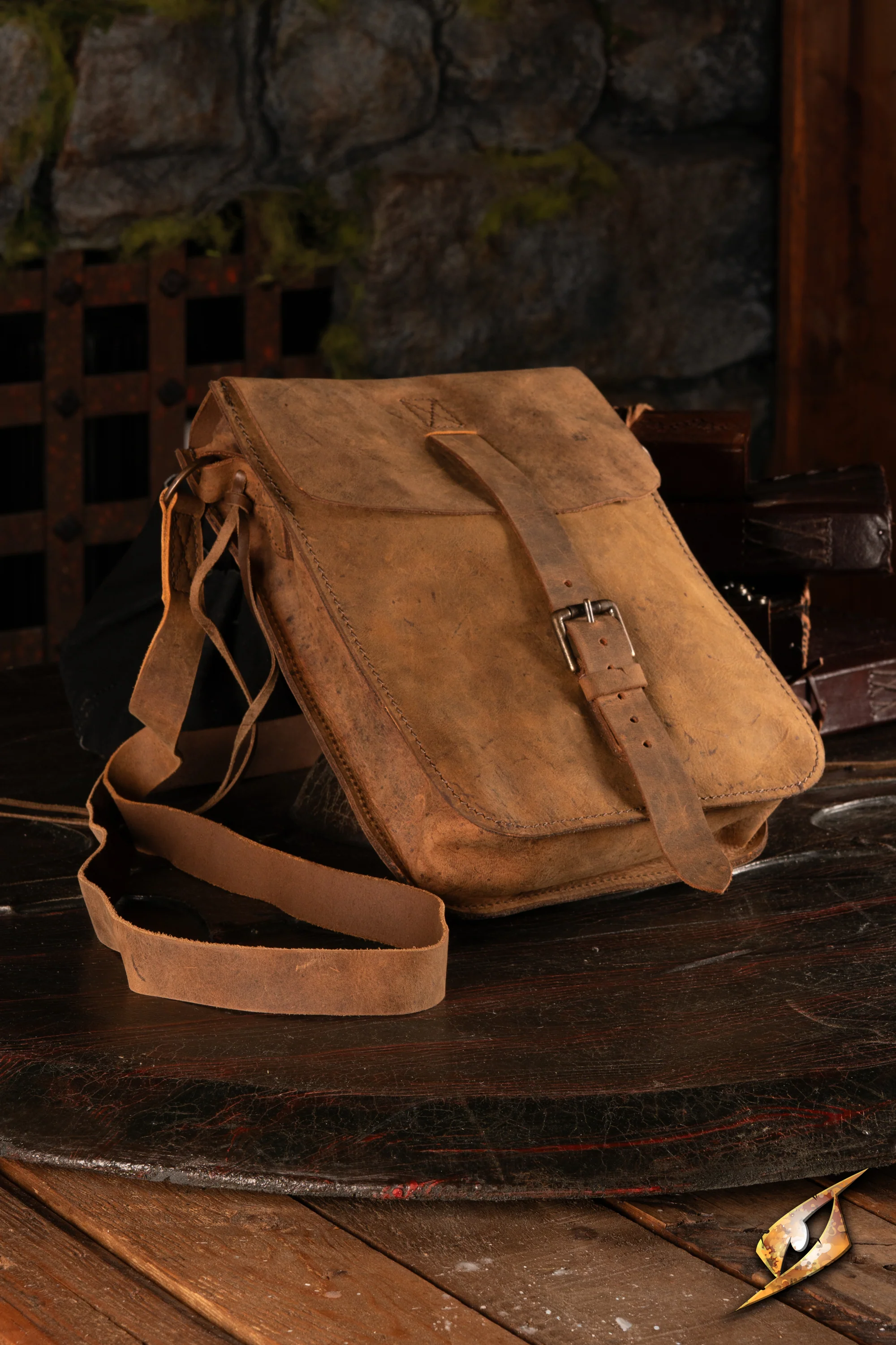 Traveler's Satchel – Pull-Up Leather - Image 5