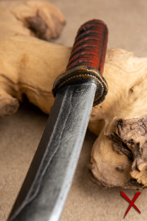 Tanto Throwing Knife Red - Image 3