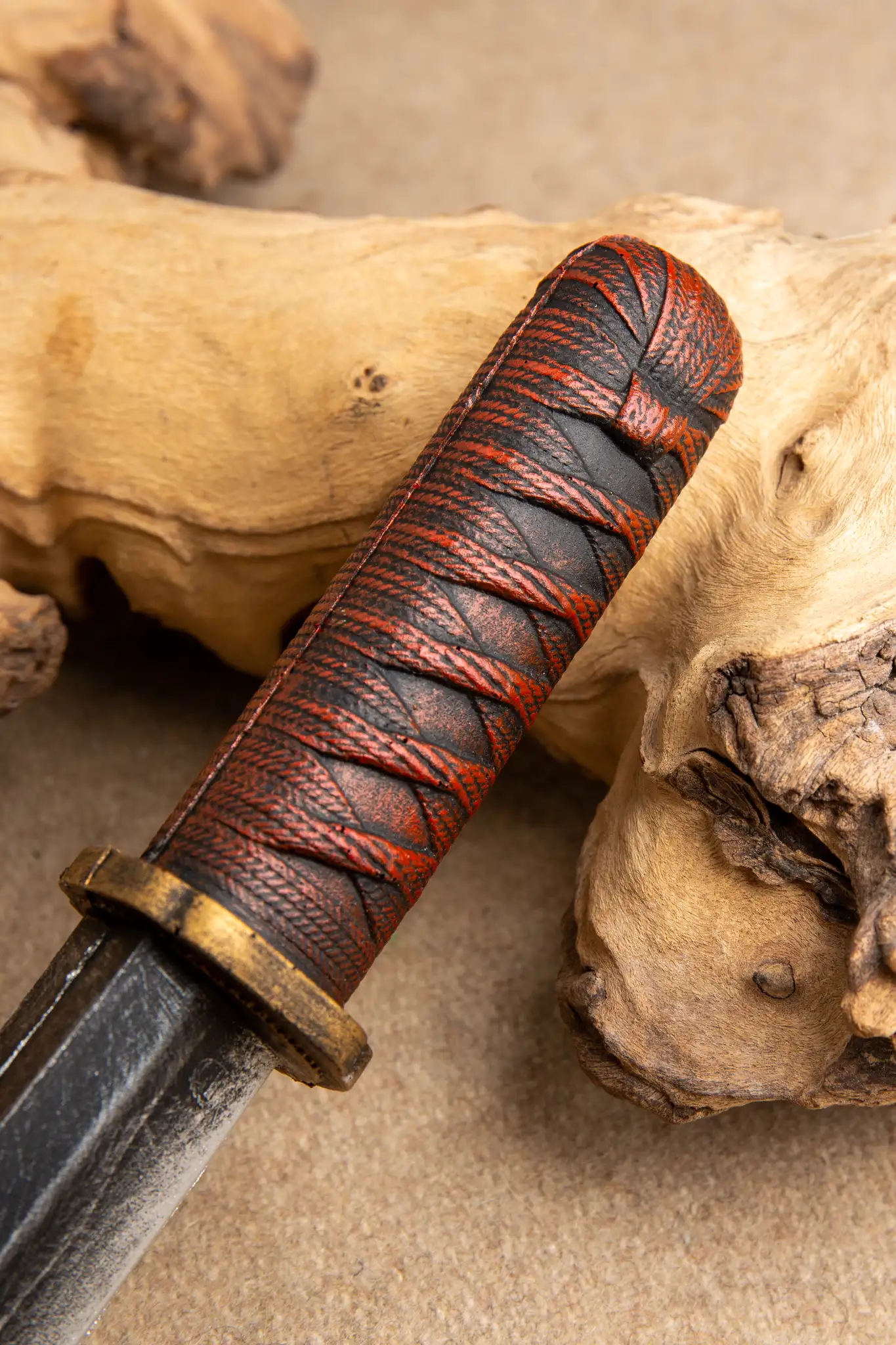 Tanto Throwing Knife Red - Image 5