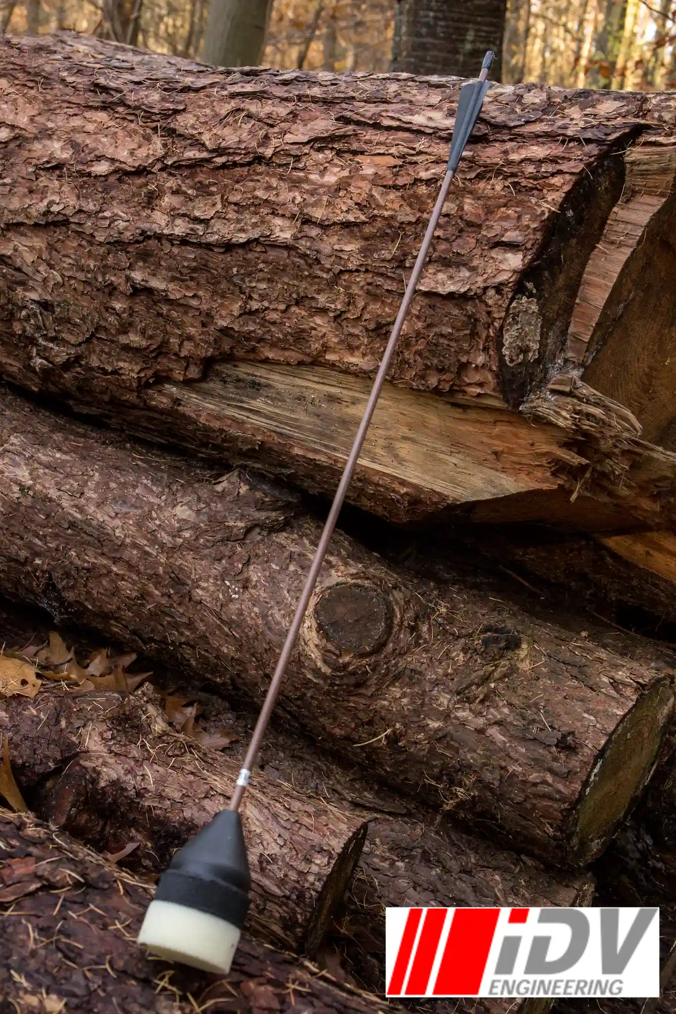 Arrow - Flat Head - Brown Shaft - Image 3