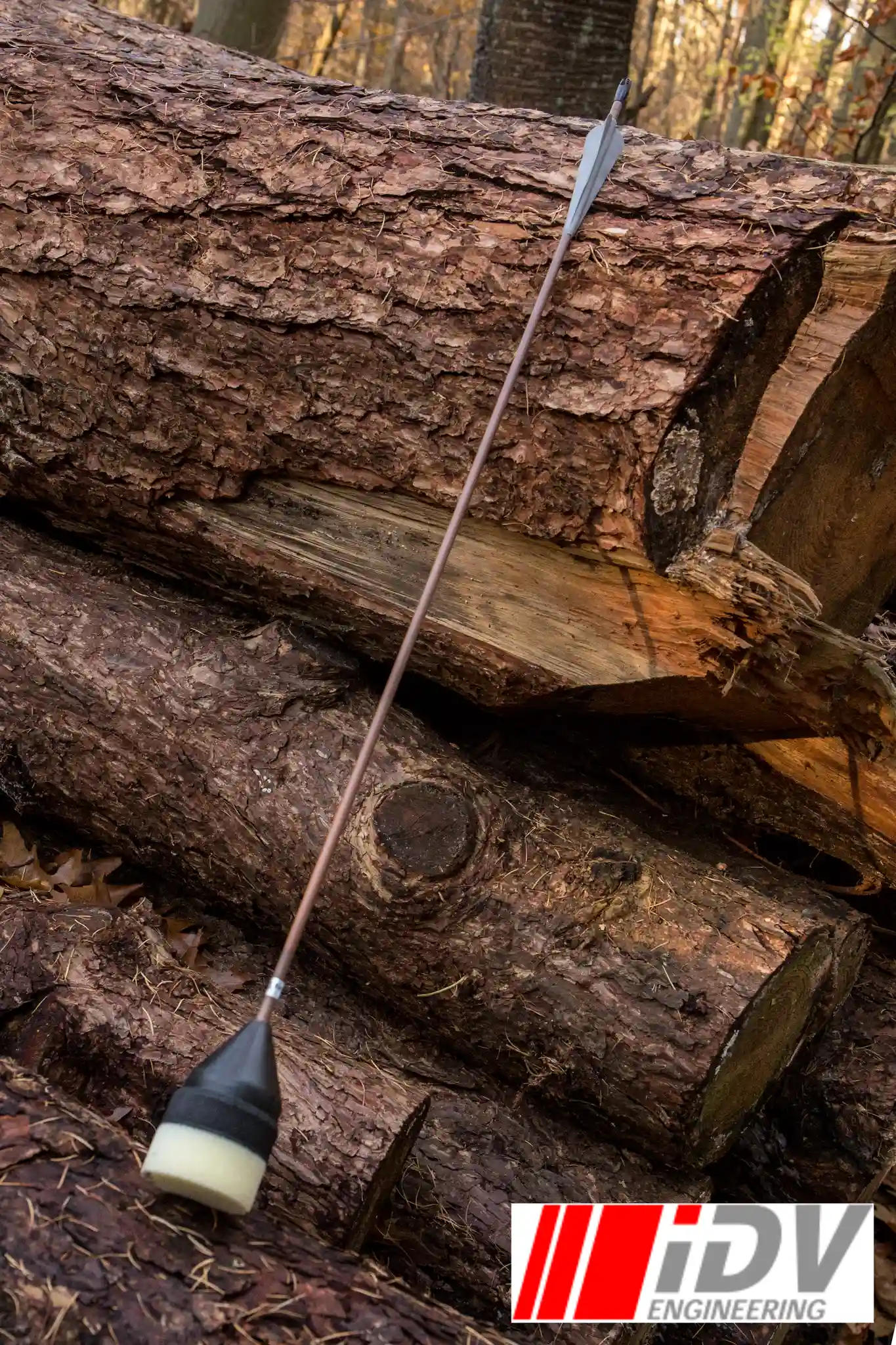 Arrow - Flat Head - Brown Shaft - Image 4
