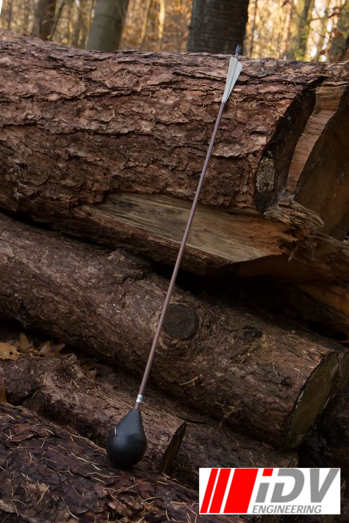 Arrow - Round Head - Brown Shaft - Image 9