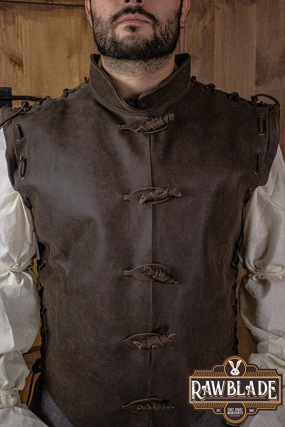 Diego Leather Jerkin - Image 4