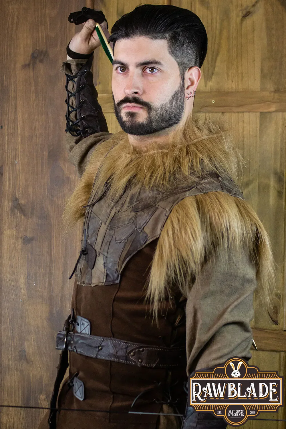 Falcon Leather Jerkin - Image 3