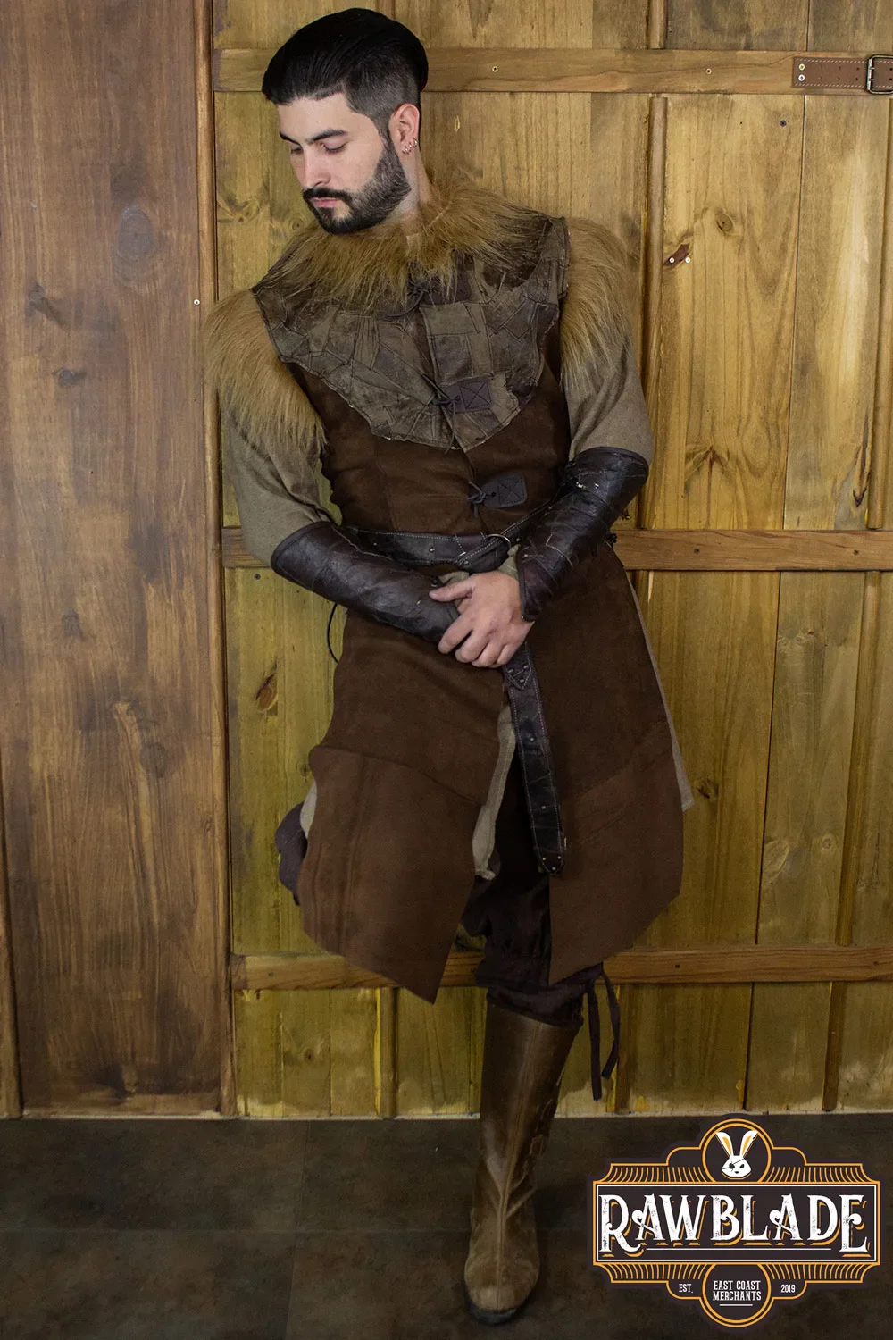 Falcon Leather Jerkin - Image 4