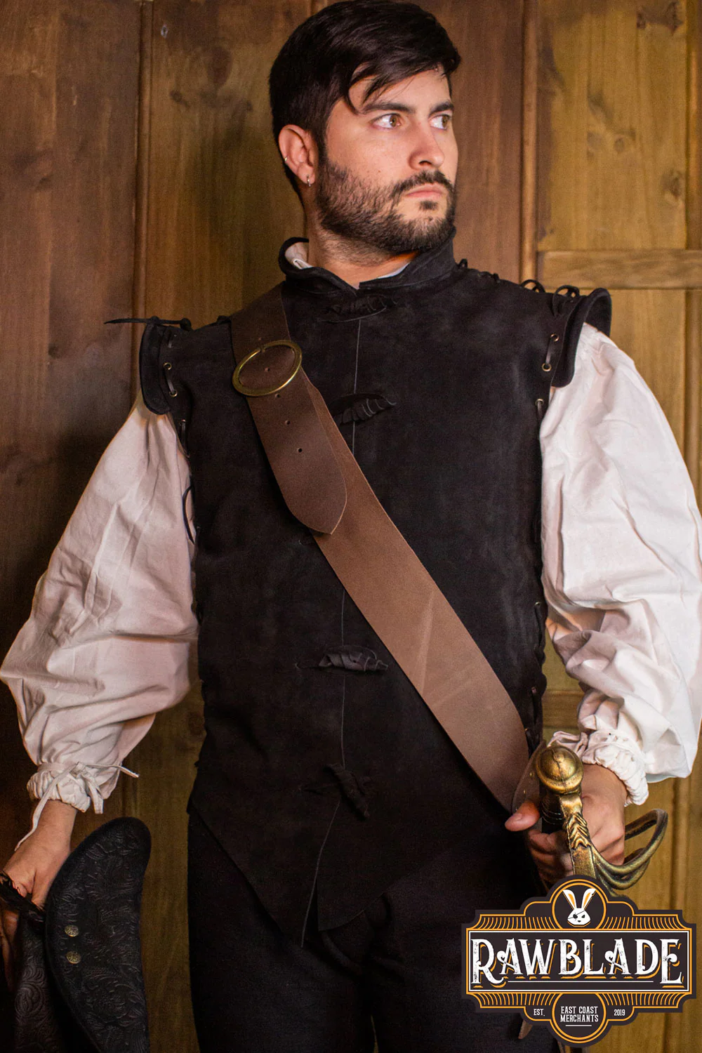 Diego Splitleather Jerkin - Image 13