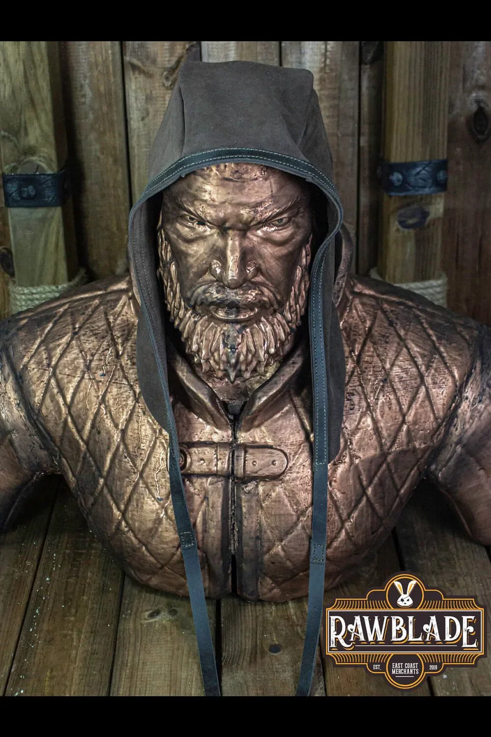 Rouland Split Leather Coif - Image 5