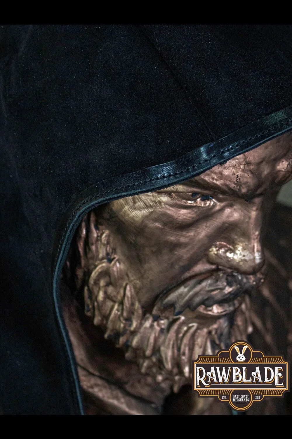 Rouland Split Leather Coif - Image 7