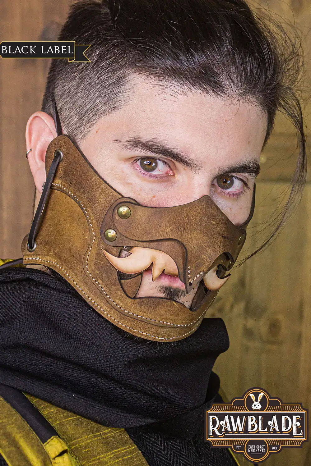 Leather Mempo Matsu - Image 2
