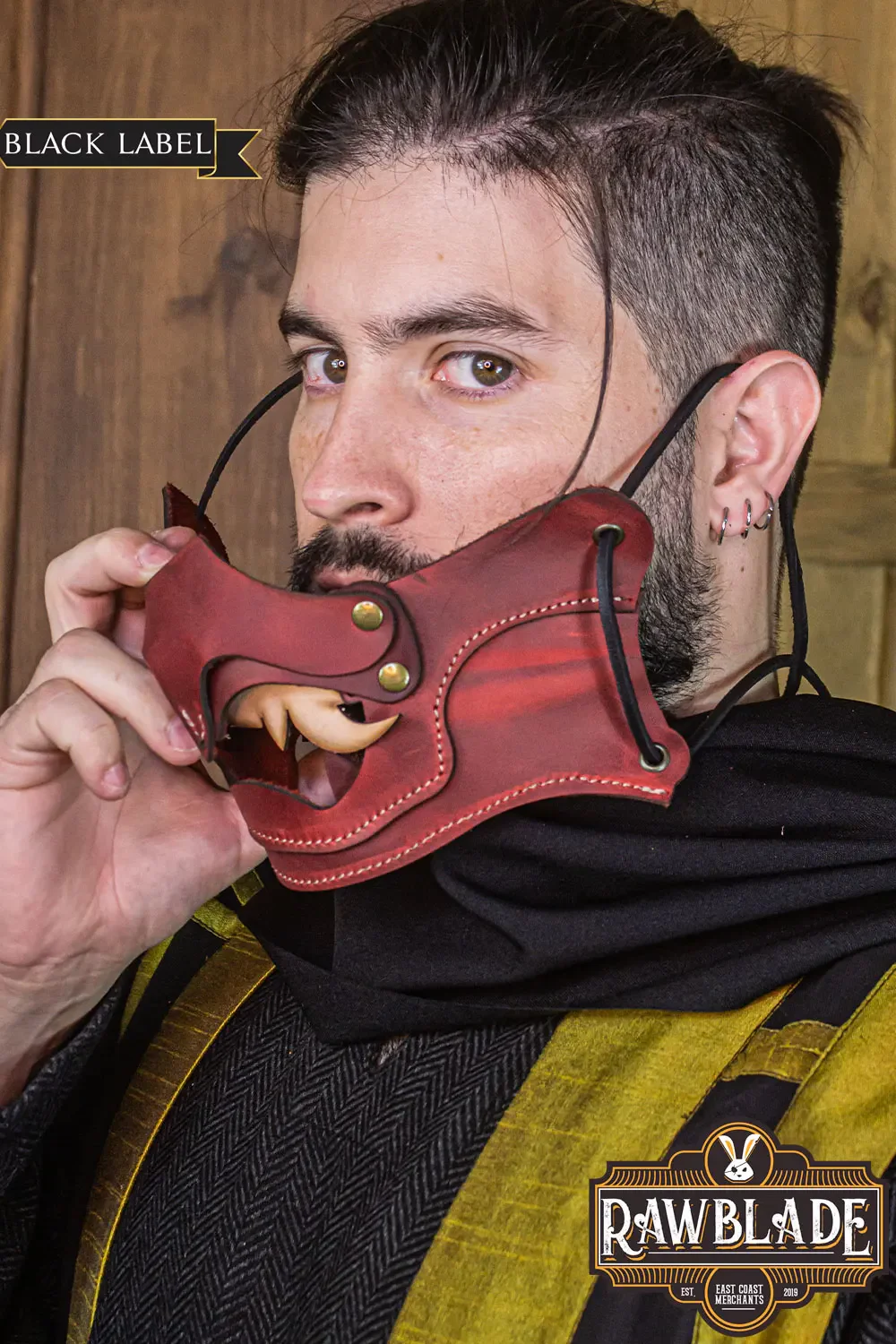 Leather Mempo Matsu - Image 6